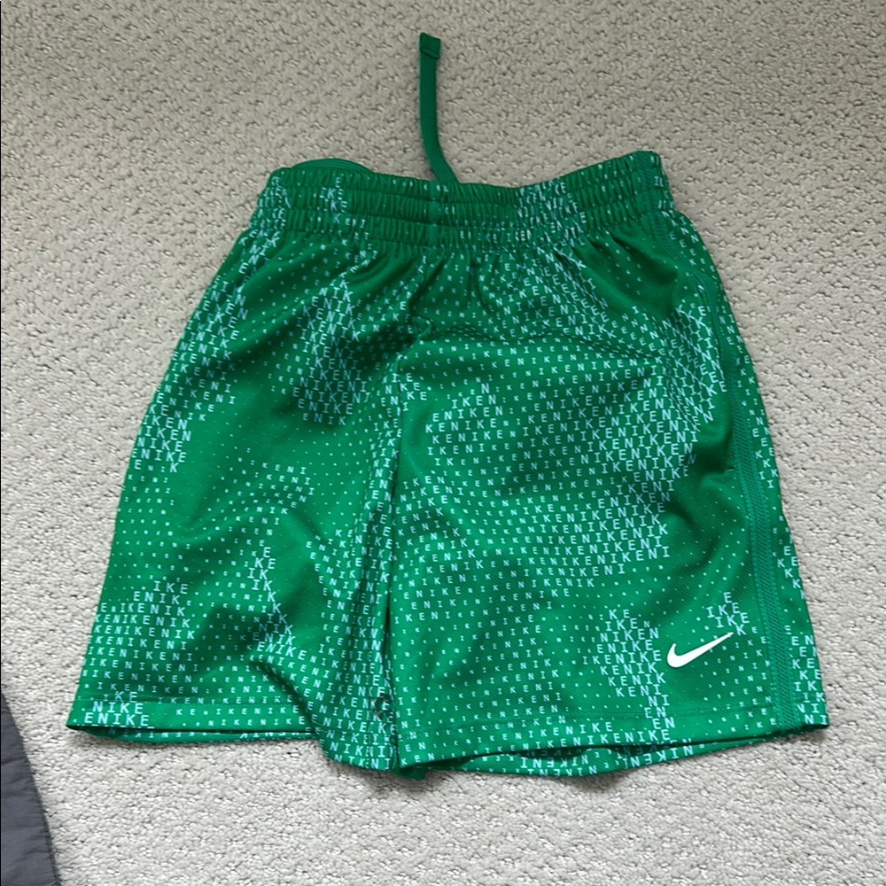 Nike Green Athletic Shorts